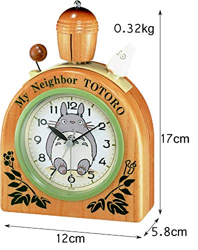 Rhythm 4RA455MN06 My Neighbor Totoro Alarm Clock R
