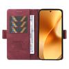 For Realme 15 Pro 5G/Realme 15 5G Leather Case YIKATU YK-005 Skin-touch Feeling Wallet Phone Cover