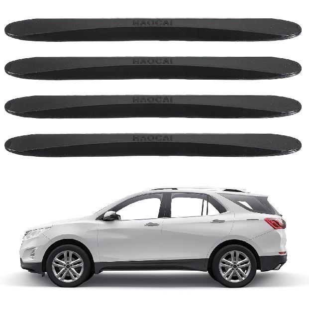 

PATIKIL Bumper Guard Strip, 4 Pcs Anti-Collision Patch Anti-Scratch Rear Bumper Protector Trim Self Adhesive Car Side Door Edge Sticker for SUV чёрный