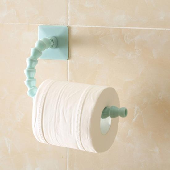 Shower Head Holder Adhesive Towel Hanger Rack Bathroom Organizer No Drilling Rack Hanger for Bath Ball Bathroom Storage Accessories