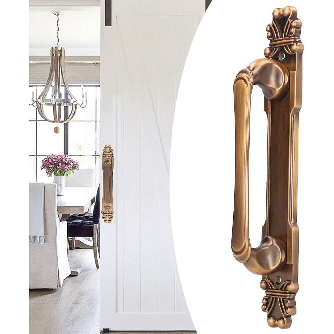 

Ручка двери в европейском стиле, антикварные ручки для шкафа, цинковый сплав, ручка для амбарной двери, винтажная ручка для ворот, забора, ящика, шкафа, аксессуар для шкафа