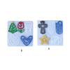 Earrings Silicone Molds Jewelry Making Mold Paper Clip Shape Pendant Moulds Silicone Texture Present for Art Enthusiasts