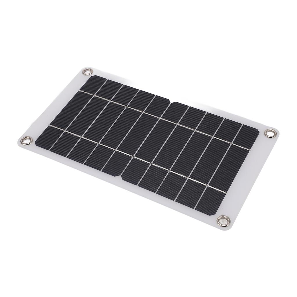 7.5W 5V USB Solar Panel Battery Charger Portable Monocrystalline Solar Panel Power Supply for Outdoors