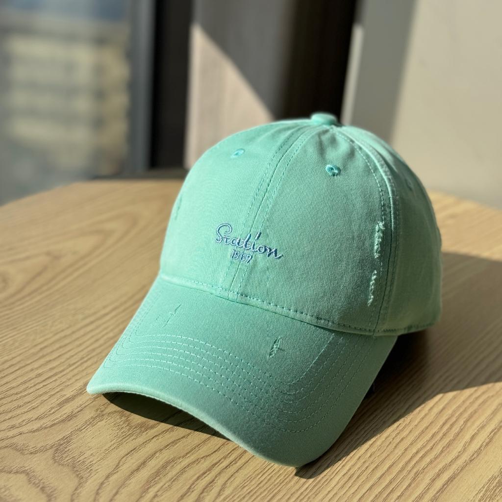 Spring and Summer New Casual Simple Versatile Embroidered Letter Soft-top Baseball Cap for Women, Makes the Face Look Smaller, Trendy Couple's Hat