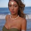 Boho Conch Seashell Necklace Women Jewelry Aesthetic Summer Beach Shell Choker Cowrie Beaded Necklaces Handmade Collar Female