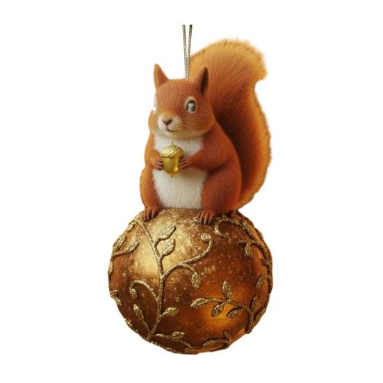 

Різдвяна тварина прикраса 2D акрил дика природа на кулі підвісні прикраси для зими різдвяної ялинки домашнього святкового декору C