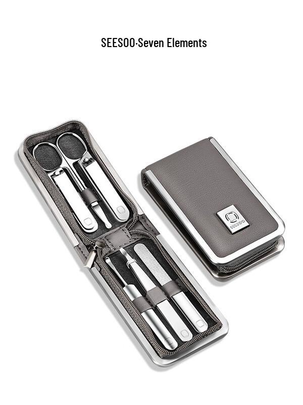 SEESOO 6-Piece Nail Clipper & Manicure Set