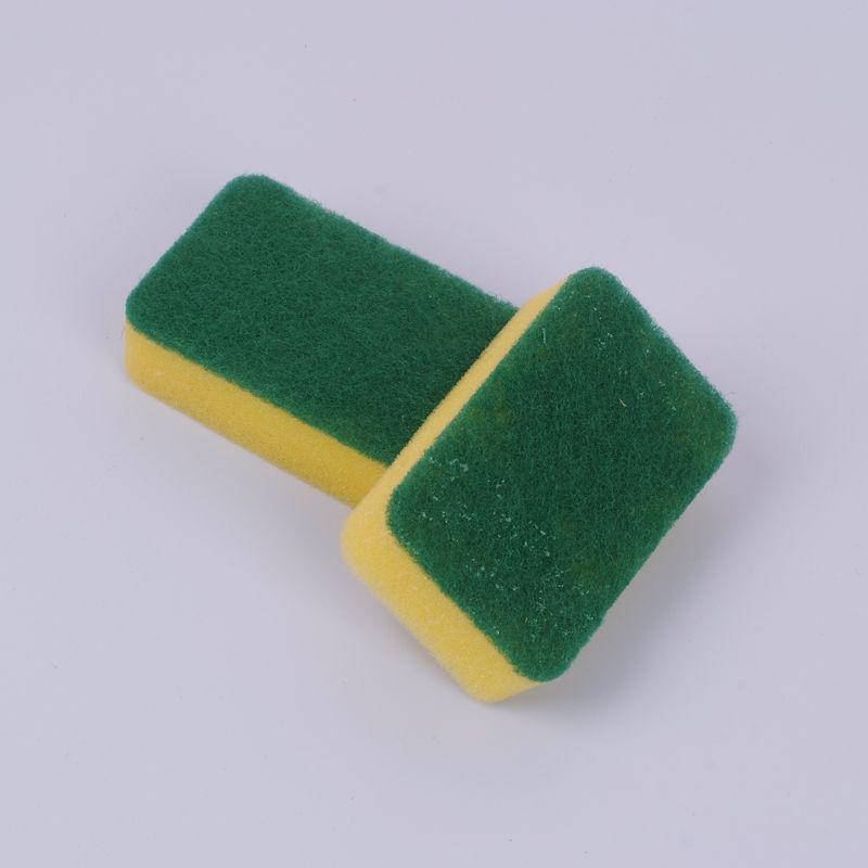 Magic Nano Sponge Eraser & Scouring Pad Pack for Kitchen Cleaning 11x7x3 cm