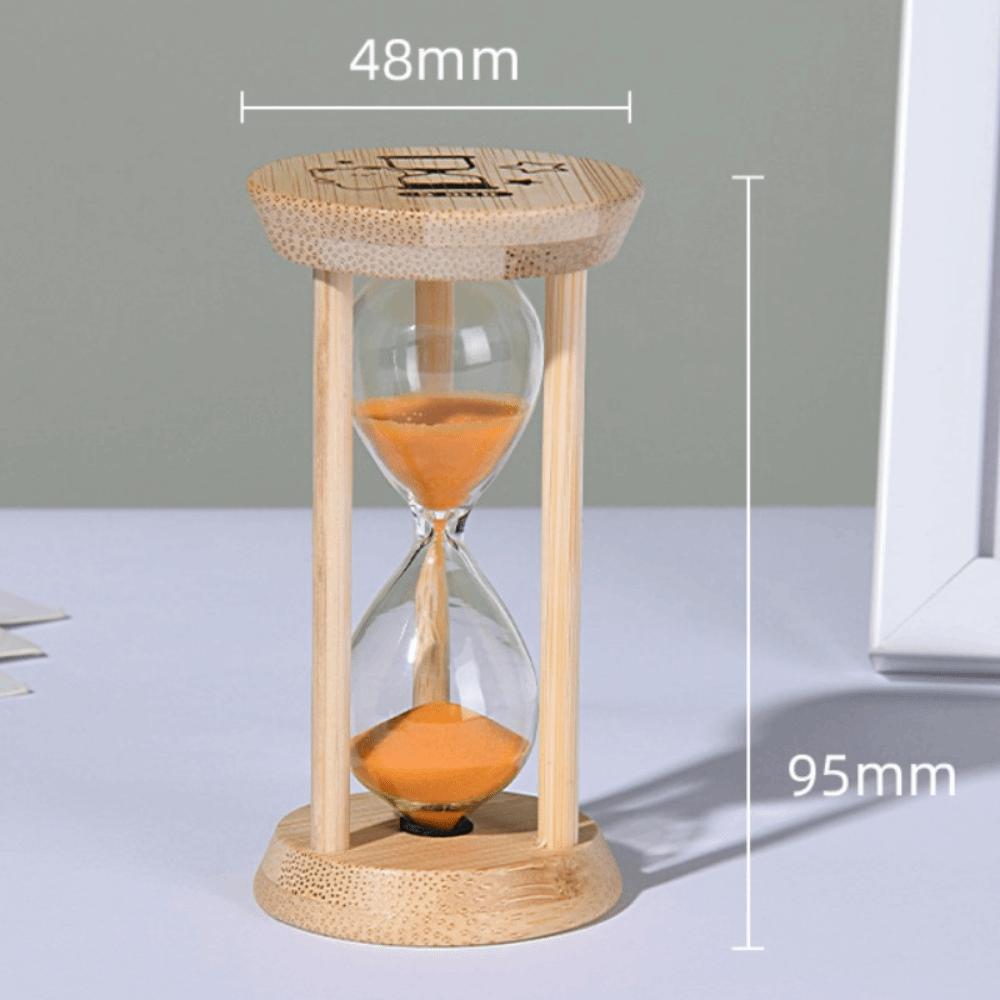 Productivity Tool Wooden Frame Sand Timer 5 Minute Vintage Style Sand Hourglass 3 Minute Sand Clock Office Decor