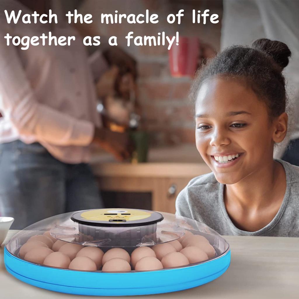 60W 52 Pcs Egg Incubator Hatching Chicks Fully Automatic Poultry Hatching Machine