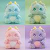 Plush Dinosaurs Macaron Toy Cartoon Stuffed Doll Kids Gift Bedroom Decoration