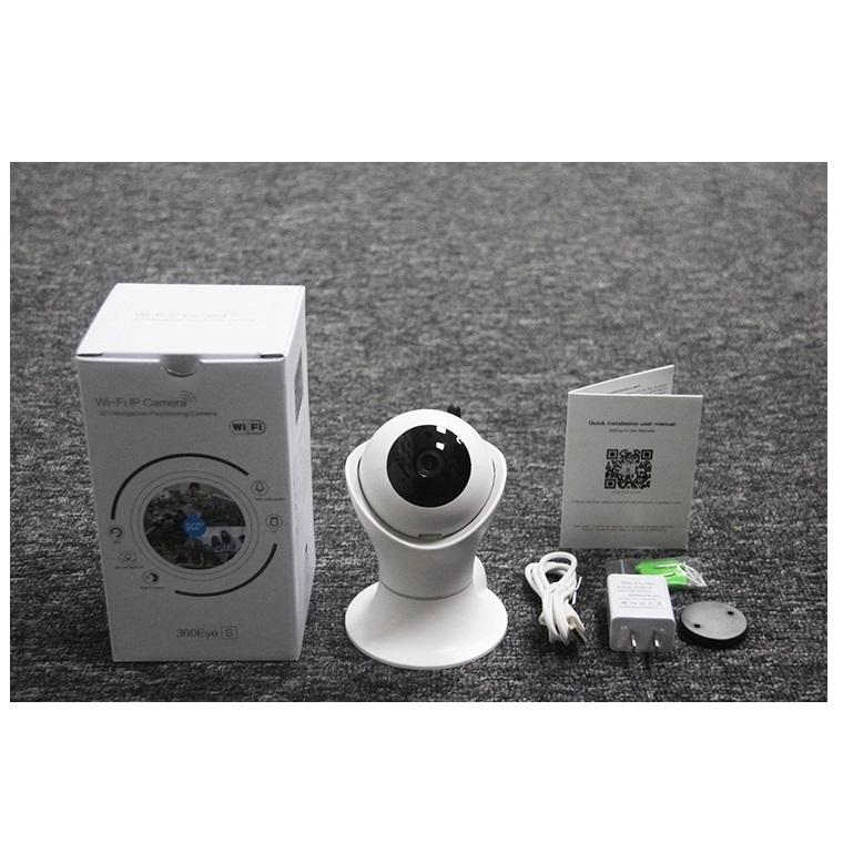 Full HD WIFI IP 1080P Baby Monitor Auto Tracking 360 Rotation Camera Night Vision Surveillance 3D Panoramic Navigation MapAA