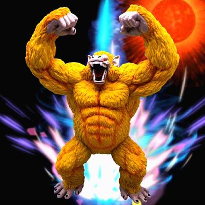 14cm Dragon Ball Z Anime Figure Super Transformation Golden Great Ape Gorilla Action Figure Μοντέλο Διακόσμηση Παιδικά Παιχνίδια Δώρα