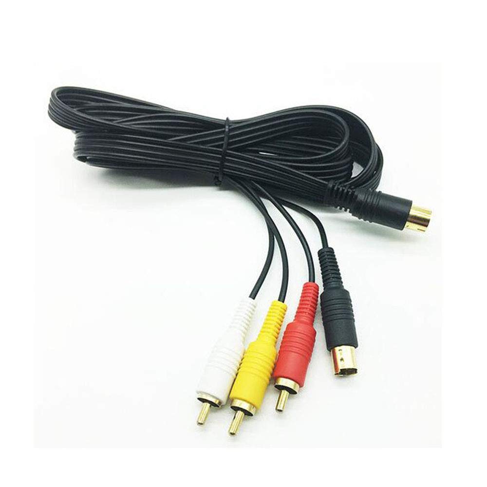 AV cable with S terminal for SS (Sega Saturn)