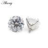 Alisouy 1PC G23 Titanium External Thread Cubic Zircon For Lip Labret Rings Ear Stud Earrings Piercing DIY Body Jewelry Accessory