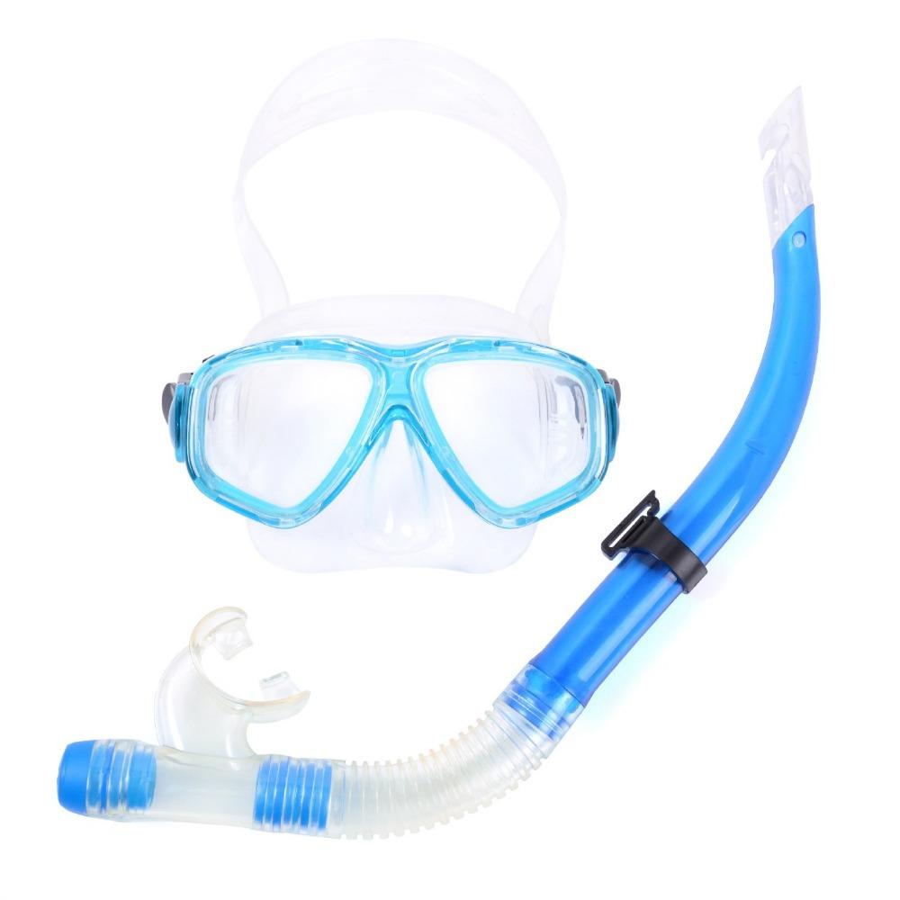 Children's Diving Goggles Plus Semi-dry Snorkel, Snorkeling Equipment