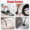 4pcs Set Robust And Durable Drain Jetting Hose Spray Nozzle Efficient Cleaning Easy To Install