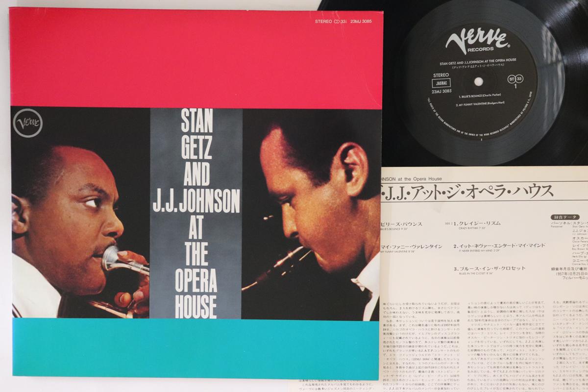 

LP Пластинка STAN GETZ, JJ JOHNSON - At The Opera House 23MJ3085 VERVE 1981 Япония Джаз