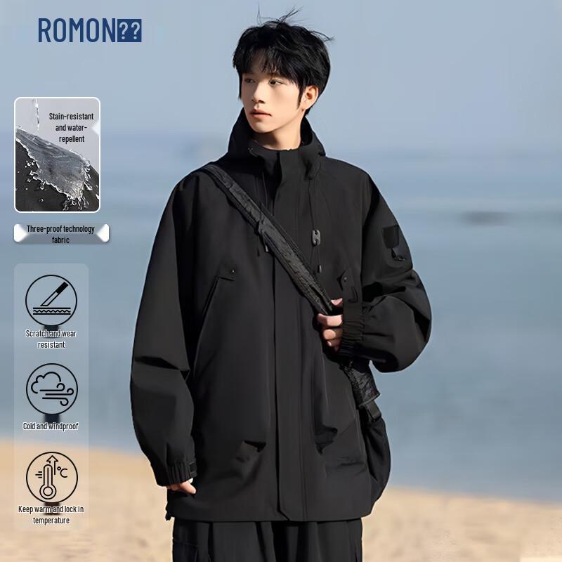 

ROMON Unisex Outdoor Windproof Waterproof Jacket S