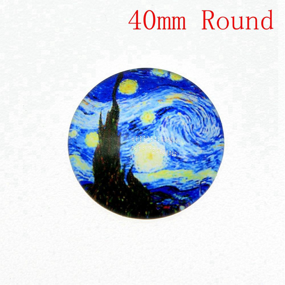 Flat Back Glass Cabochon Accessories Parts Male Jewelry Bulk Personalized Materials