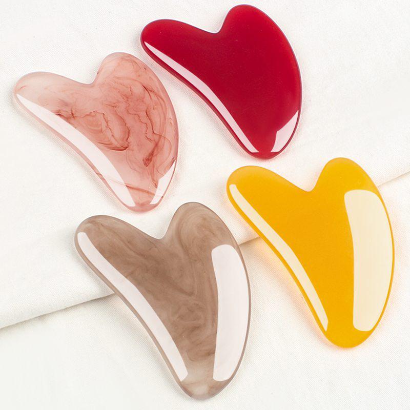 NEW Resin Gousha Stone For The Face Roller Gouache Scraper Gousha Stone Face Roller Gua Sha Tool Face Roller Massager