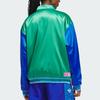 Adidas Originals Hyc Bomber Jacket Logo Print Color Block Pilot Sports Jacket Unisex Jacket Light-Grass-Green IT9953