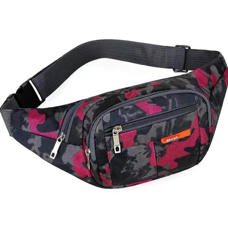 Mehrschichtige Camouflage-Geldbörse für Herren und Damen aus wasserdichtem Oxford-Stoff, für die Kasse, zum mobilen Radfahren und für den Sport