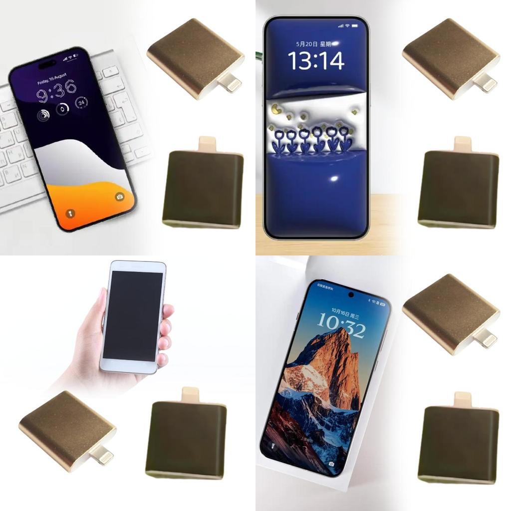 Apple Iphone Ipad Metal Adapter Connector For Charging Data Transfer Compatible Devices