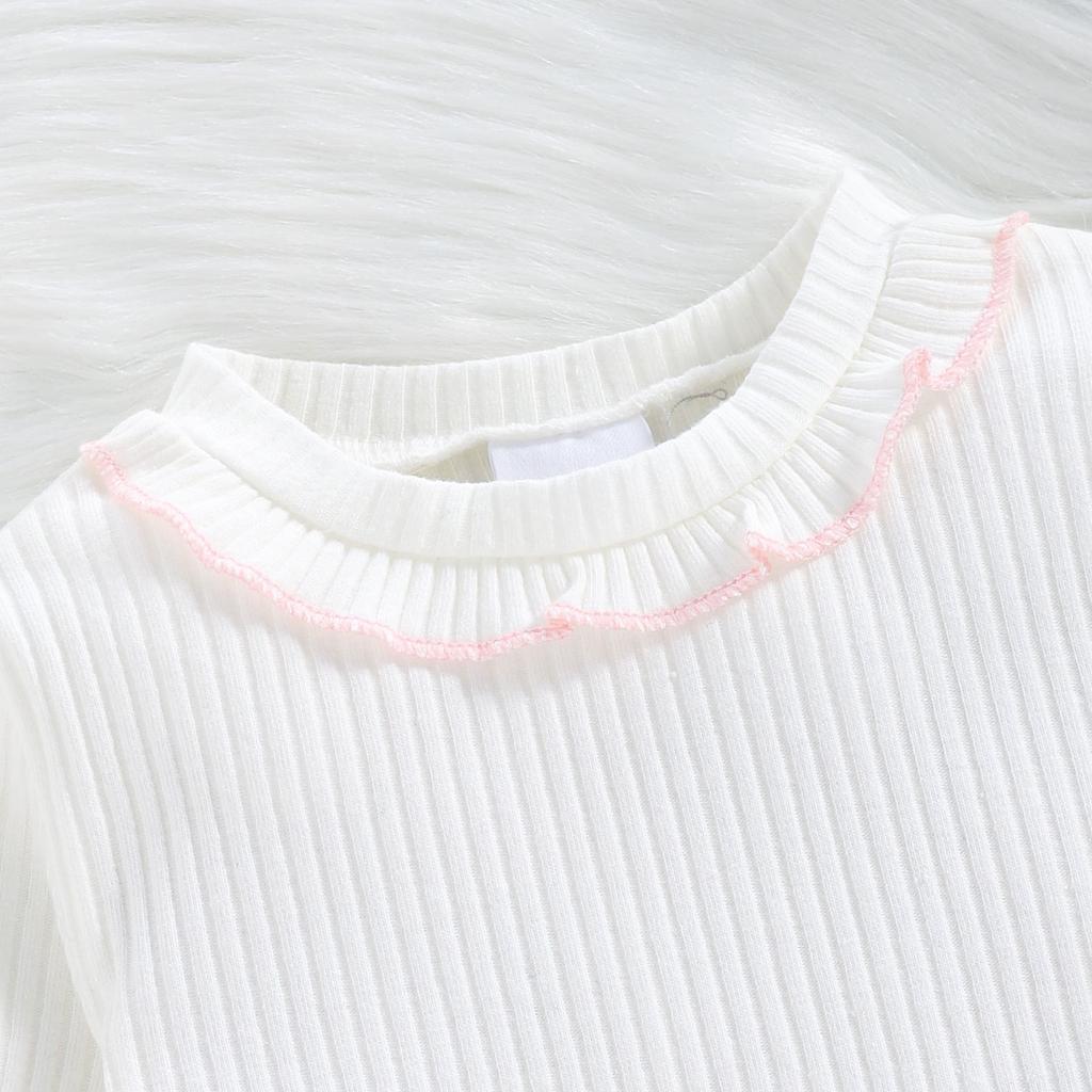 Kids' Long-Sleeve Top Set - Casual, Stylish & Versatile Children's Outfit