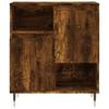 Sideboards 3 pcs Smoked Oak Wood Based Material
