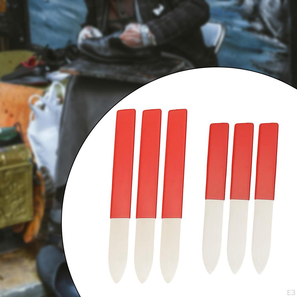 3 Stück Öffnungshebelwerkzeug Schuhmacher Schuster Gummigriff Edelstahl Lederboden