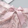 Lady Amazing Lingerie Lace G String Underwear Female T-back Sexy Fashion Thong Ladies Back Bow Transparent Panties