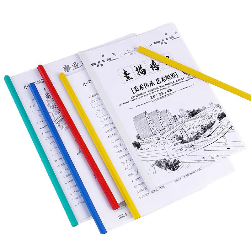 A4 Transparent Pull-Rod Document Holder for Papers and Tests
