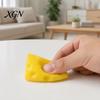 Shapeable Cheese Toy Squeeze Toy, Anxiety Relief Triangle Sensory Cube Pinch Slow Rising Home Office Relaxation Tool Soft Stress