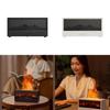 Fireplace Aroma Diffuser With 3d Flame Effect And Remote Control For Home Ambiance