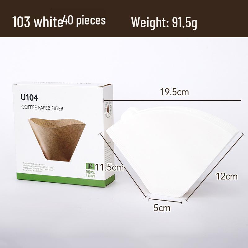 Multi-Spec Coffee Filter Paper for Hand Drip Coffee Maker and American Machine