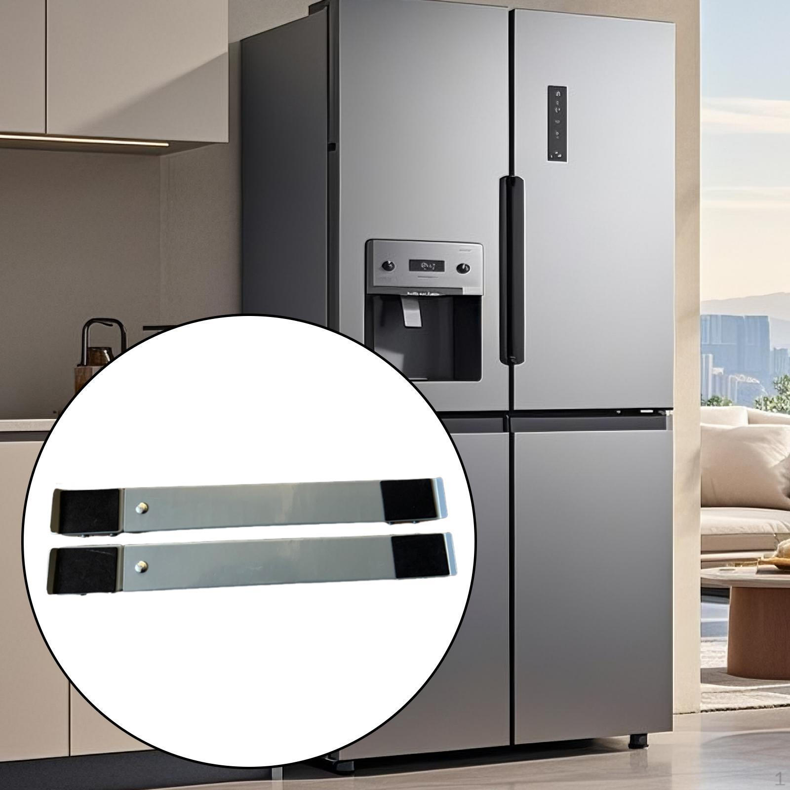 

2 шт. Регулируемые ролики для перемещения мебели, Портативная мобильная роликовая база для стиральной машины, сушилки, холодильника