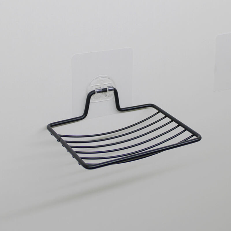 

Bathroom Sink Steel Draining Soap Dish Case Sees-Silver