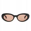 BOP-06 BLACK_BL Oval Retro Sunglasses SOLEO