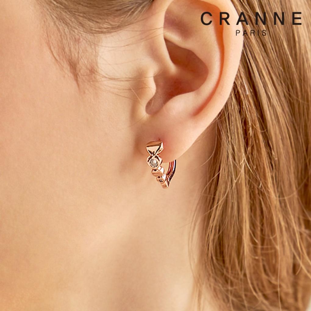 14K Bold Point Cubic Earrings (Gold Filled) C24EGF145