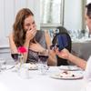 Scatola Anello con Luce LED Proposta di Fidanzamento Matrimonio Scatola Regalo di Lusso Custodia per Anello Vino Rosso per San Valentino Anniversario Natale