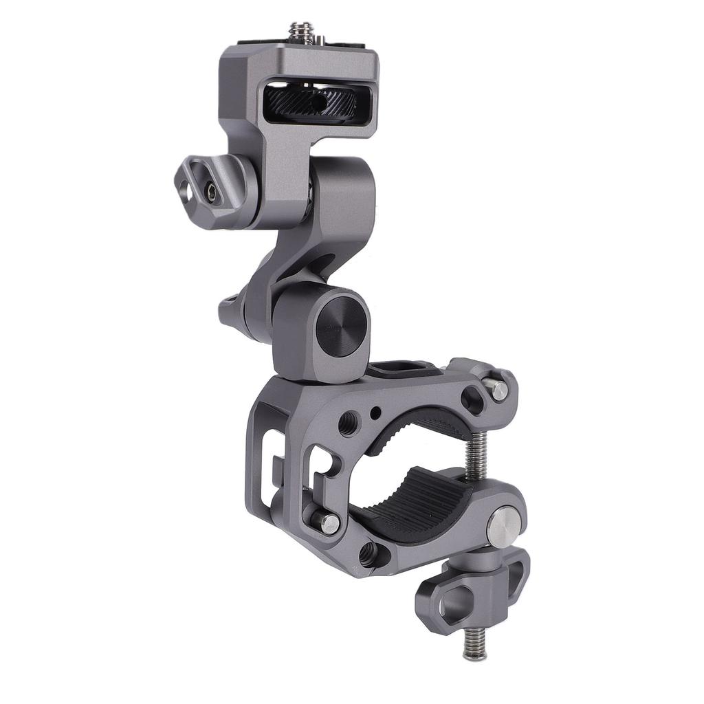 Camera Clamp Mount for Motorcycle Handlebar Pole 360 Degree Rotation Non Slip Action Camera Mount Holder for Riding