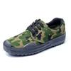 Labor Protection Liberation Shoes Camouflage Construction Site Breathable Work Rubber Shoes Student Military Training Shoes Outdoor 99 Training Shoes