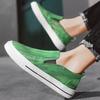 Fashion Men's Fashion Trend Shallow Mouth Casual Single Shoes 2025 Spring New Comfortable Versatile Non Slip Niche Slip On Flat Sneakers