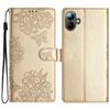 For Samsung Galaxy A05 4G Wholesale Phone Shell PU Leather Imprinted Pattern Wallet Phone Cover
