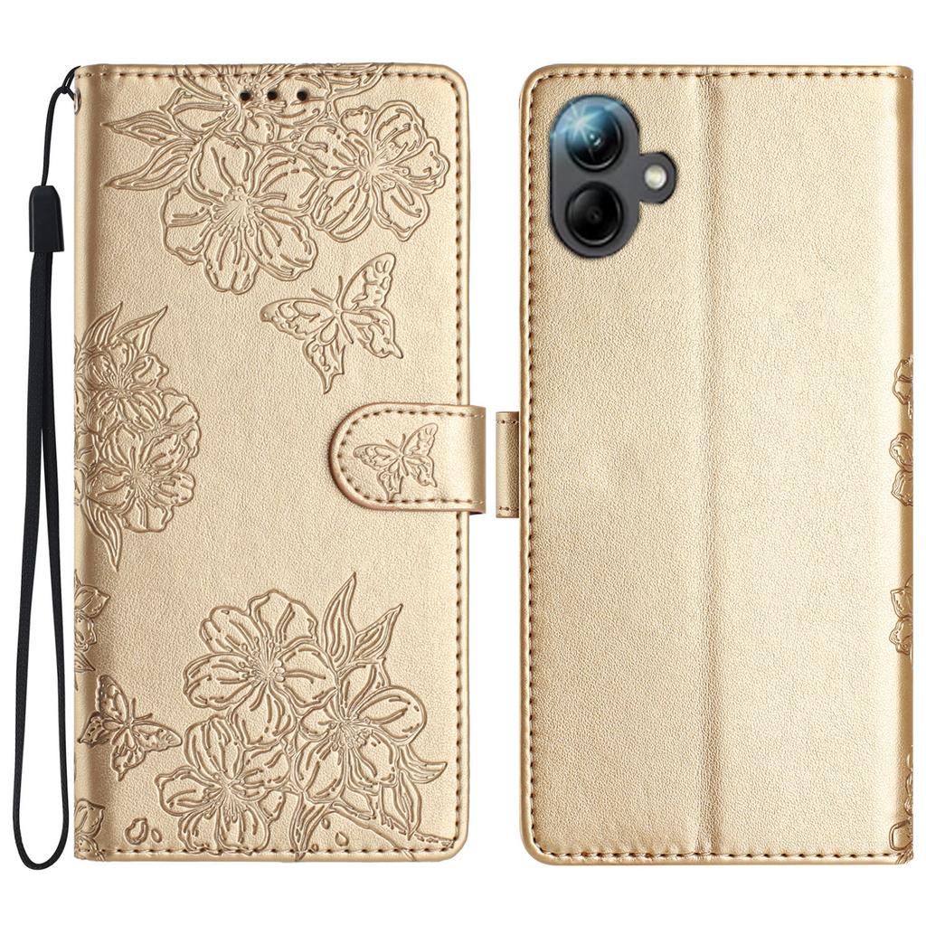 For Samsung Galaxy A05 4G Wholesale Phone Shell PU Leather Imprinted Pattern Wallet Phone Cover