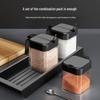 Kitchen Spice Jar Set - Seasoning and Salt Storage Containers
