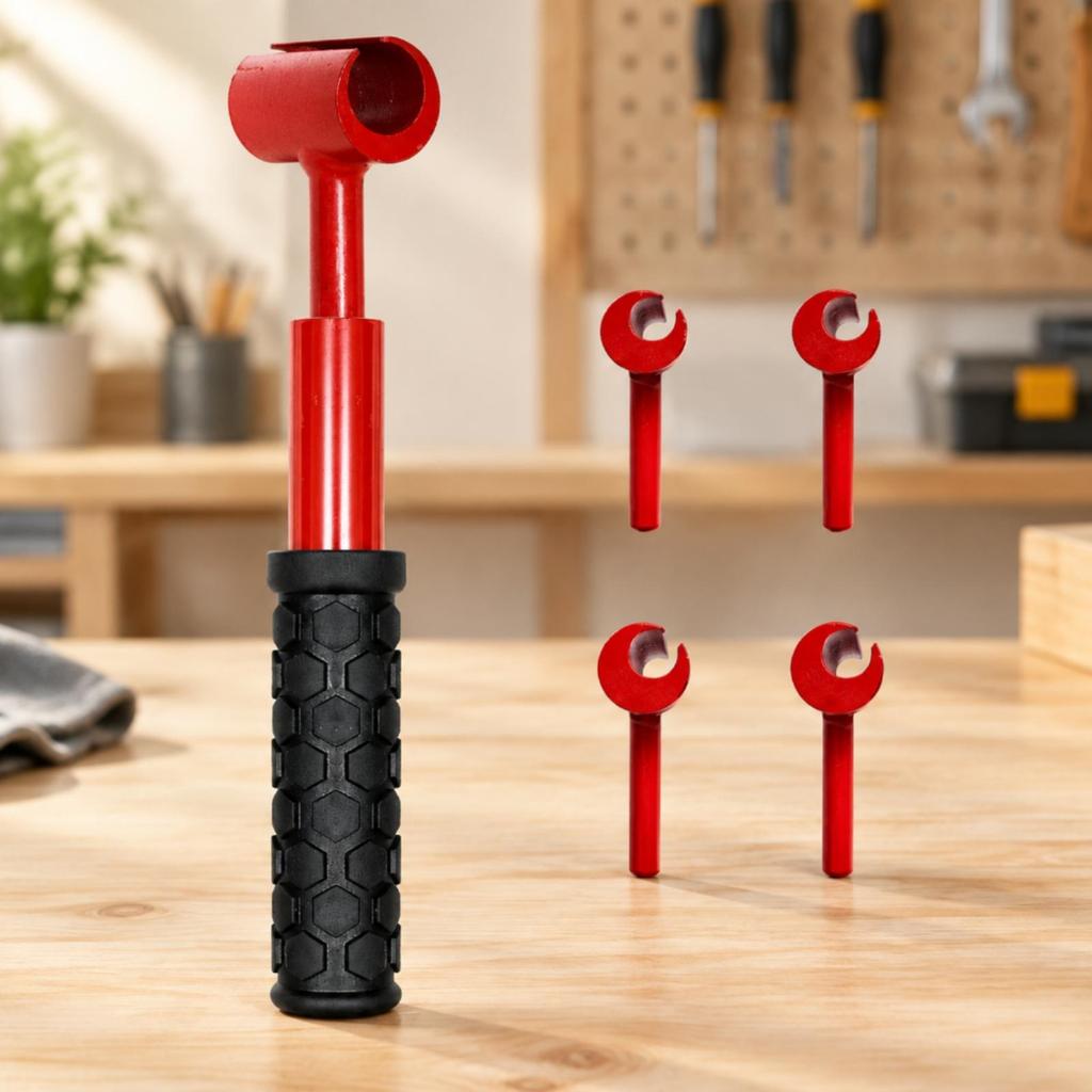 Door-Hinge Adjustment Wrench Ergonomic for Homeowners, Carpenters