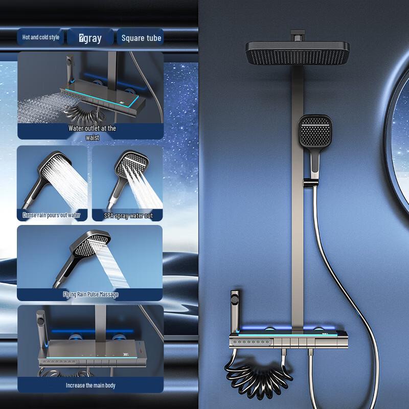 FutureFlow Thermostatic Shower System
