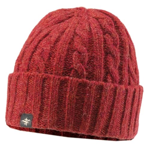 Вязаная шапка из британской шерсти